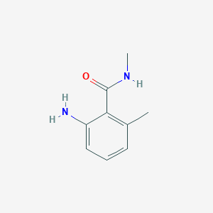 molecular formula C9H12N2O B2564818 2-amino-N,6-dimethylbenzamide CAS No. 953727-84-9