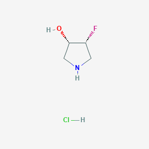 cis-4-Fluoropyrrolidin-3-ol hydrochloride