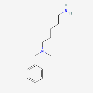 molecular formula C13H22N2 B2564954 N'-benzyl-N'-methylpentane-1,5-diamine CAS No. 34987-10-5