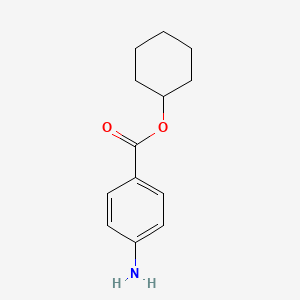 molecular formula C13H17NO2 B2564964 Cyclohexyl 4-aminobenzoate CAS No. 80787-45-7