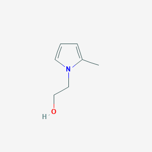 molecular formula C7H11NO B025651 2-(2-Methylpyrrol-1-yl)ethanol CAS No. 104803-80-7