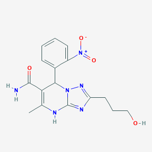 molecular formula C16H18N6O4 B256510 MFCD03545282 