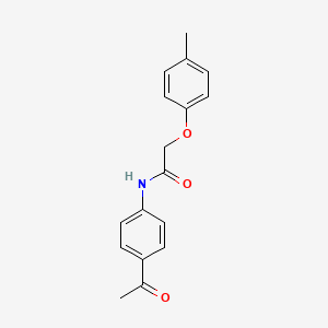 N-(4-Acetylphenyl)-2-(4-methylphenoxy)acetamide