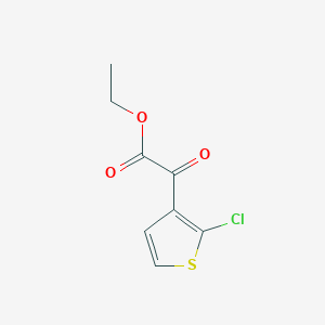 Ethyl 2-(2-chlorothiophen-3-yl)-2-oxoacetate