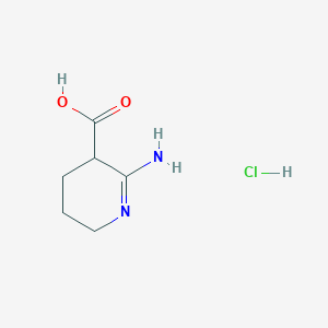 2-Amino-3,4,5,6-tetrahydropyridine-3-carboxylic acid hydrochloride