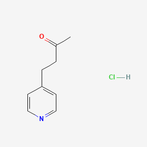 molecular formula C9H12ClNO B2565400 4-(Pyridin-4-yl)butan-2-one hydrochloride CAS No. 2219369-47-6