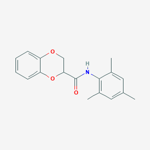 N-(2,4,6-trimethylphenyl)-2,3-dihydro-1,4-benzodioxine-3-carboxamide
