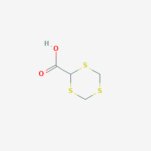molecular formula C4H6O2S3 B256544 [1,3,5]Trithiane-2-carboxylic acid 