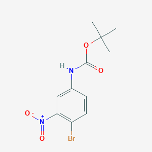 Tert-butyl (4-bromo-3-nitrophenyl)carbamate
