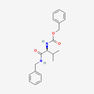 molecular formula C20H24N2O3 B2565459 benzyl N-[(2S)-1-(benzylamino)-3-methyl-1-oxobutan-2-yl]carbamate CAS No. 20998-83-8