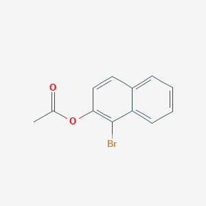 molecular formula C12H9BrO2 B2565494 1-Bromonaphthalen-2-yl acetate CAS No. 91238-72-1