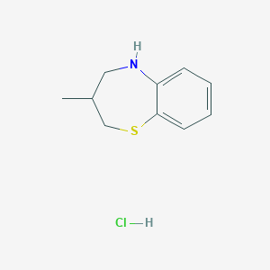 3-Methyl-2,3,4,5-tetrahydro-1,5-benzothiazepine hydrochloride