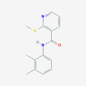 molecular formula C15H16N2OS B2565638 N-(2,3-dimethylphenyl)-2-methylsulfanylpyridine-3-carboxamide CAS No. 903312-64-1