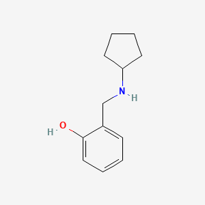 2-[(Cyclopentylamino)methyl]phenol