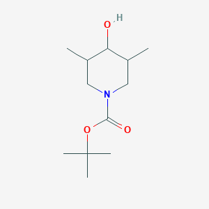 tert-Butyl 4-hydroxy-3,5-dimethylpiperidine-1-carboxylate