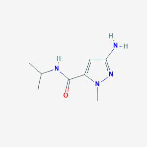 3-amino-N-isopropyl-1-methyl-1H-pyrazole-5-carboxamide