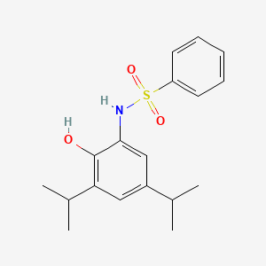 N-(2-hydroxy-3,5-diisopropylphenyl)benzenesulfonamide