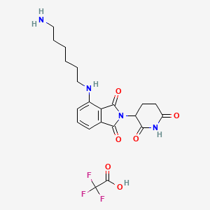 Thalidomide-NH-C6-NH2 TFA