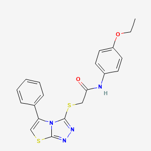 N-(4-ethoxyphenyl)-2-((5-phenylthiazolo[2,3-c][1,2,4]triazol-3-yl)thio)acetamide