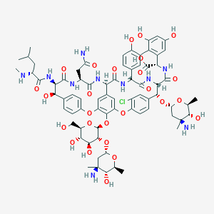 molecular formula C73H89ClN10O26 B025659 Orienticin A CAS No. 111073-20-2