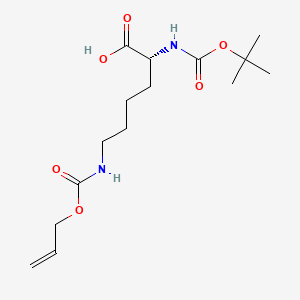 B2565941 Boc-D-Lys(Alloc)-OH (dicyclohexylammonium) salt CAS No. 327156-93-4; 327156-94-5
