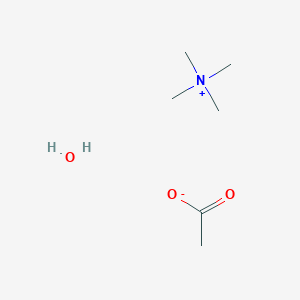 molecular formula C6H17NO3 B2566039 Tetramethylammonium acetate hydrate 