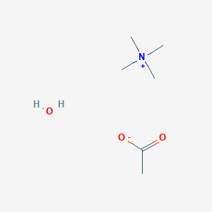B2566039 Tetramethylammonium acetate hydrate CAS No. 10581-12-1; 1266615-86-4; 128995-76-6