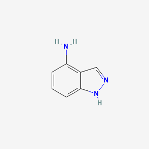 molecular formula C7H7N3 B2566419 1H-indazol-4-amine CAS No. 41748-71-4
