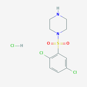 1-[(2,5-Dichlorophenyl)sulfonyl]piperazine hydrochloride