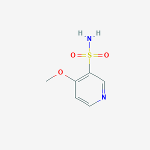 molecular formula C6H8N2O3S B2566551 4-Methoxypyridine-3-sulfonamide CAS No. 1229666-20-9
