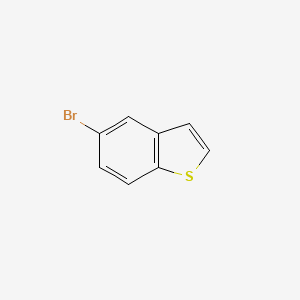 molecular formula C8H5BrS B2566600 5-Bromobenzo[B]thiophene CAS No. 133150-64-8; 4923-87-9