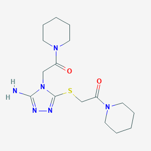 molecular formula C16H26N6O2S B256662 MFCD06627414 