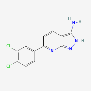 6-(3,4-dichlorophenyl)-2H-pyrazolo[3,4-b]pyridin-3-amine