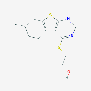 molecular formula C13H16N2OS2 B256673 MFCD04064839 