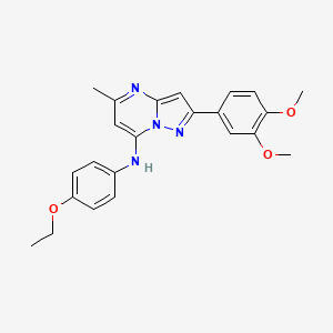2-(3,4-dimethoxyphenyl)-N-(4-ethoxyphenyl)-5-methylpyrazolo[1,5-a]pyrimidin-7-amine