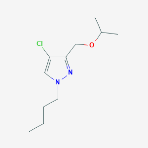 1-butyl-4-chloro-3-(isopropoxymethyl)-1H-pyrazole