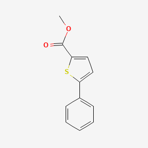 molecular formula C12H10O2S B2566851 Methyl 5-phenylthiophene-2-carboxylate CAS No. 14597-62-7
