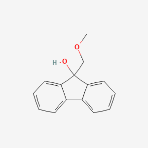 molecular formula C15H14O2 B2566855 9-(Methoxymethyl)-9H-fluoren-9-ol CAS No. 1951439-83-0