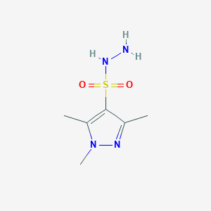 1,3,5-trimethyl-1H-pyrazole-4-sulfonohydrazide