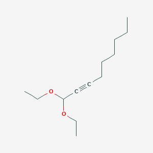 molecular formula C13H24O2 B2567140 1,1-Diethoxynon-2-yne CAS No. 79496-57-4