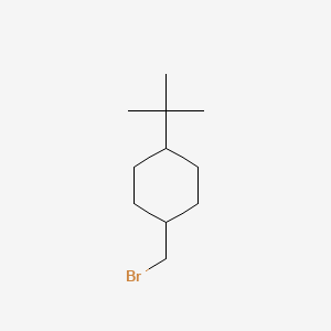 molecular formula C11H21Br B2567224 1-(Bromomethyl)-4-(tert-butyl)cyclohexane CAS No. 92368-33-7