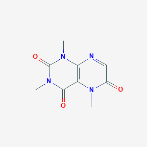 molecular formula C9H10N4O3 B025673 1,3,5-Trimethylpteridine-2,4,6-trione CAS No. 103262-72-2