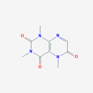 molecular formula C9H10N4O3 B025673 1,3,5-Trimethylpteridine-2,4,6(1H,3H,5H)-trione CAS No. 103262-72-2
