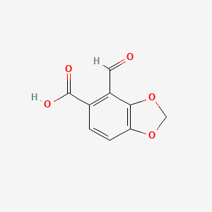 4-Formyl-2H-1,3-benzodioxole-5-carboxylic acid