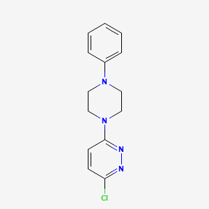 3-Chloro-6-(4-phenylpiperazin-1-yl)pyridazine