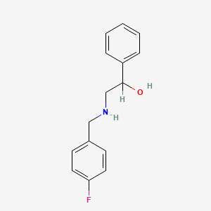 2-[(4-Fluorobenzyl)amino]-1-phenylethanol