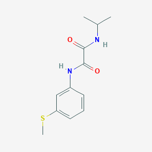 N1-isopropyl-N2-(3-(methylthio)phenyl)oxalamide