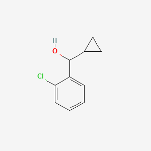 molecular formula C10H11ClO B2567851 (2-Chlorophenyl)(cyclopropyl)methanol CAS No. 886860-48-6