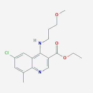 molecular formula C17H21ClN2O3 B256795 MFCD02363673 