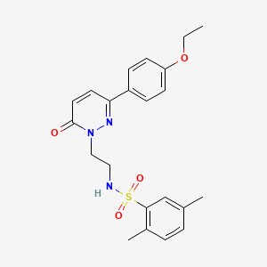 N-(2-(3-(4-ethoxyphenyl)-6-oxopyridazin-1(6H)-yl)ethyl)-2,5-dimethylbenzenesulfonamide